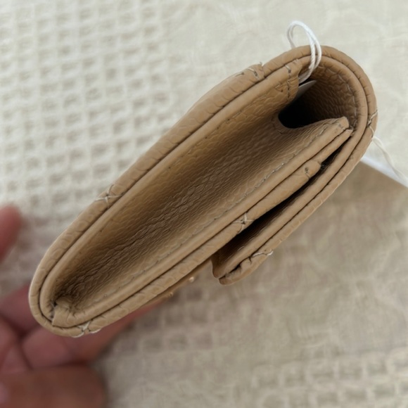 Chanel Flap Card Holder Caviar Beige REV - Picture 10 of 15